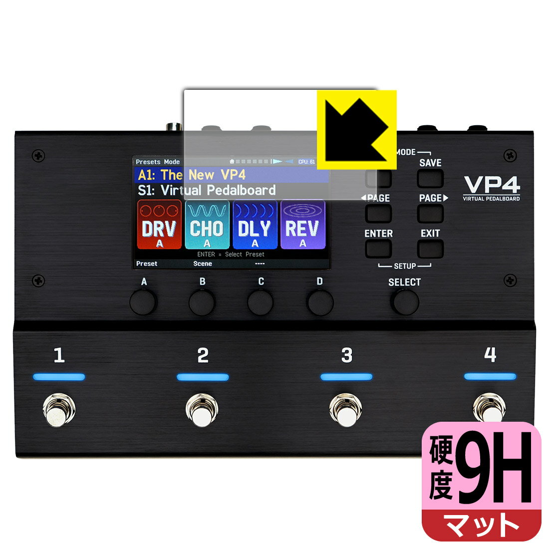 9H١ ȿ㸺 ݸե VP4 VIRTUAL PEDALBOARD (ǥץ쥤)  ¤ľ