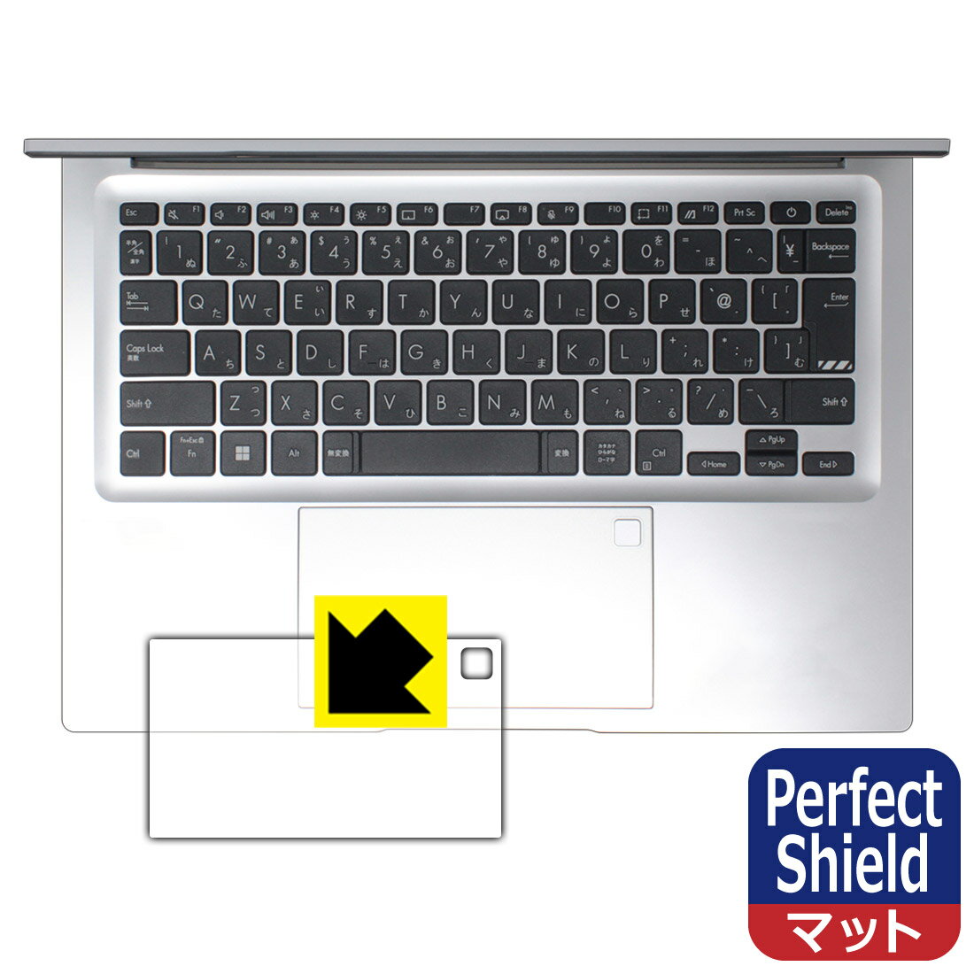 樂天商城 - Perfect Shield【 反射低減 】保護フィルム ASUS Vivobook 14 (M1405YA) タッチパッド用 日本製 自社製造直販