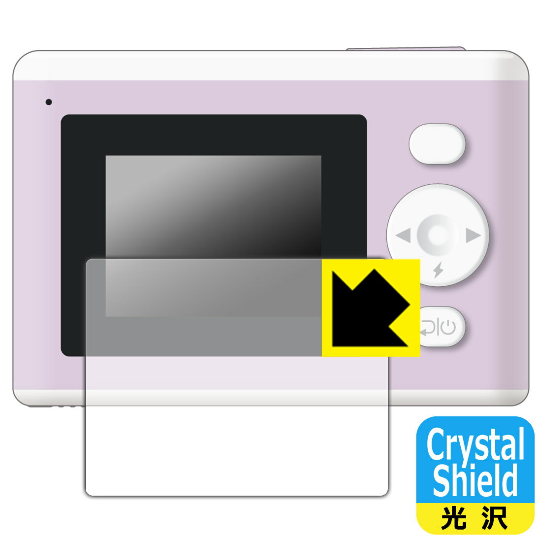 PRINT CAMERA �ץꥫ �� Crystal Shield�� ���� ���ݸ�ե���� ������ ������¤ľ��