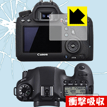 衝撃吸収【光沢】保護フィルム Canon