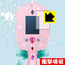 リルリルフェアリル フェアリル魔法の鏡用 衝撃吸収【 光沢 】保護フィルム 日本製 自社製造直販