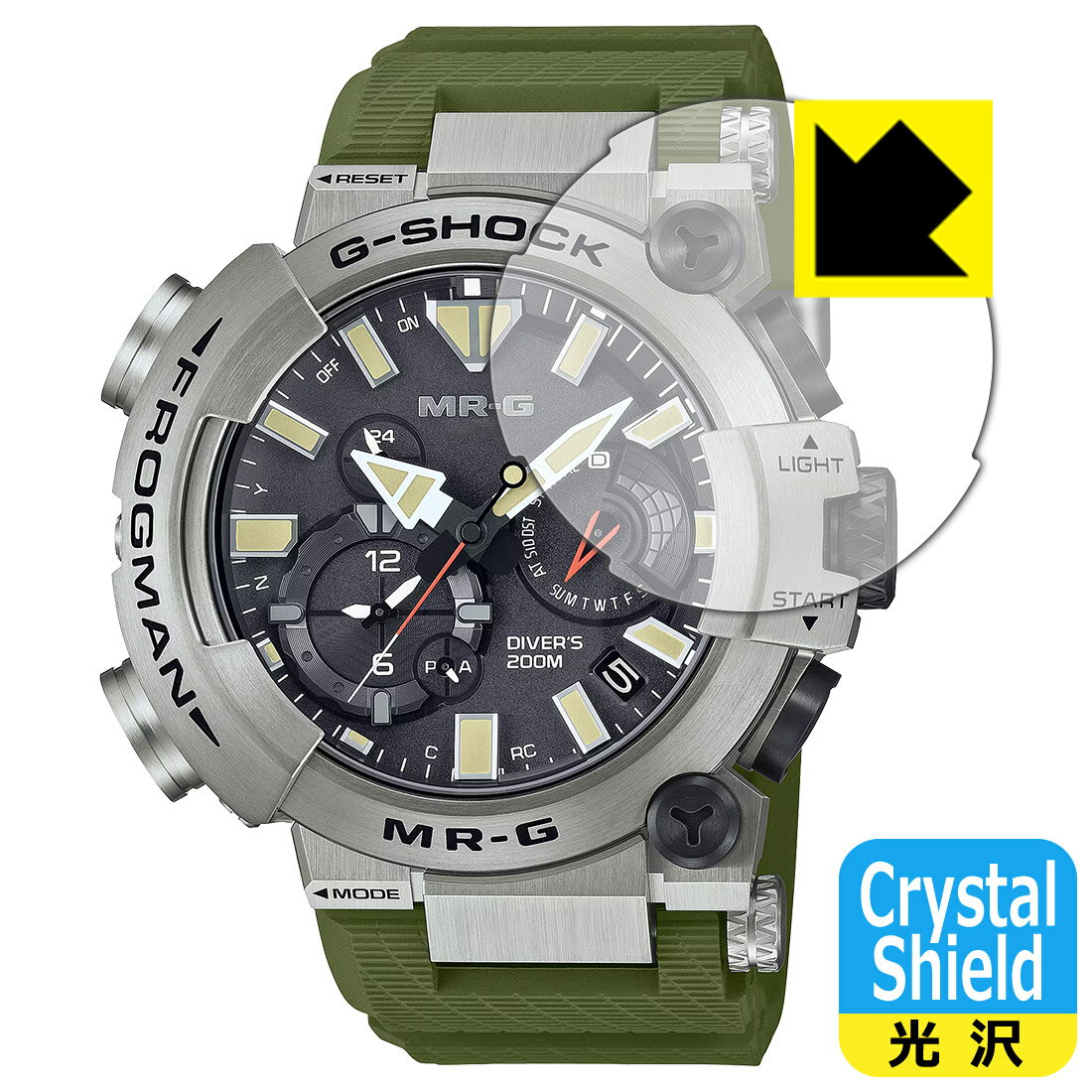 Crystal Shield  ݸե G-SHOCK FROGMAN MRG-BF1000꡼ ()  ¤ľ