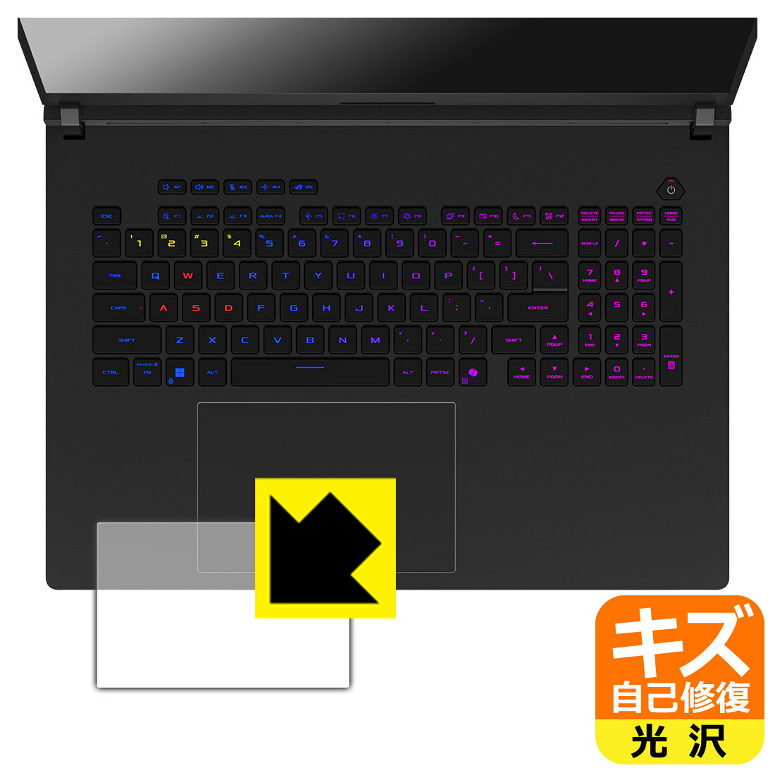 �������ʽ����ݸ�ե���� ASUS ROG Strix SCAR 18 (2025) G835LW/G835LX (���å��ѥå���) ������ ������¤ľ��