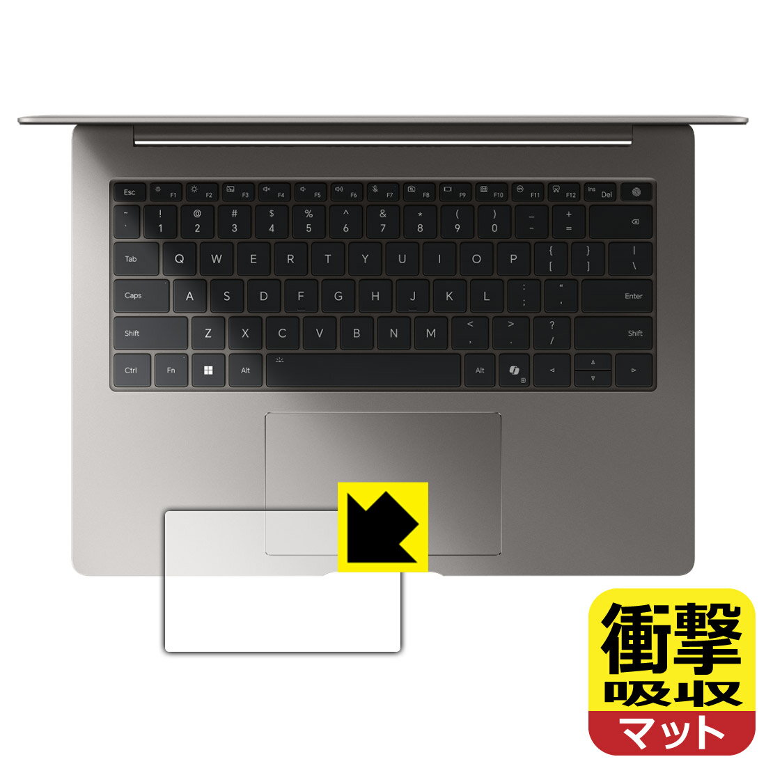 樂天商城 - 衝撃吸収【 反射低減 】保護フィルム Honor MagicBook Pro 14 2025 (タッチパッド用) 日本製 自社製造直販