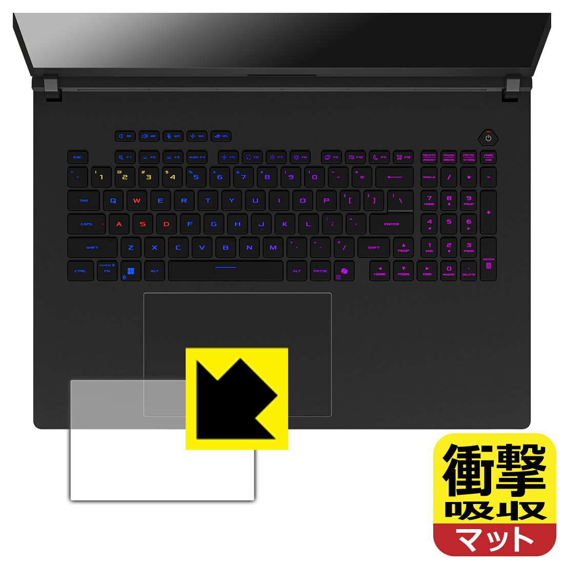 �׷�ۼ��� ȿ���㸺 ���ݸ�ե���� ASUS ROG Strix SCAR 18 (2025) G835LW/G835LX (���å��ѥå���) ������ ������¤ľ��