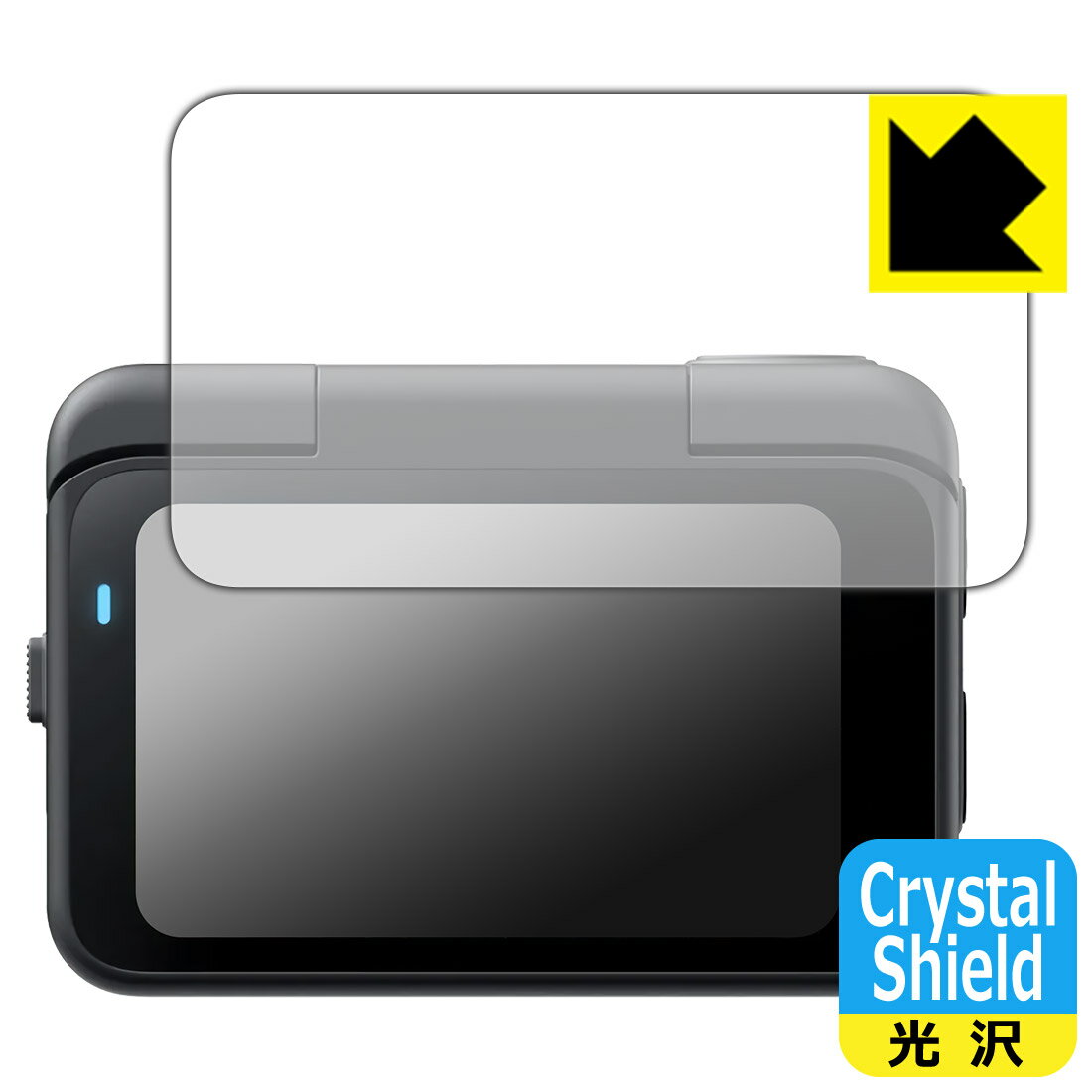Crystal Shield�� ���� ���ݸ�ե���� Insta360 GO Ultra (�ե�å׼����å������꡼����) ������ ������¤ľ��