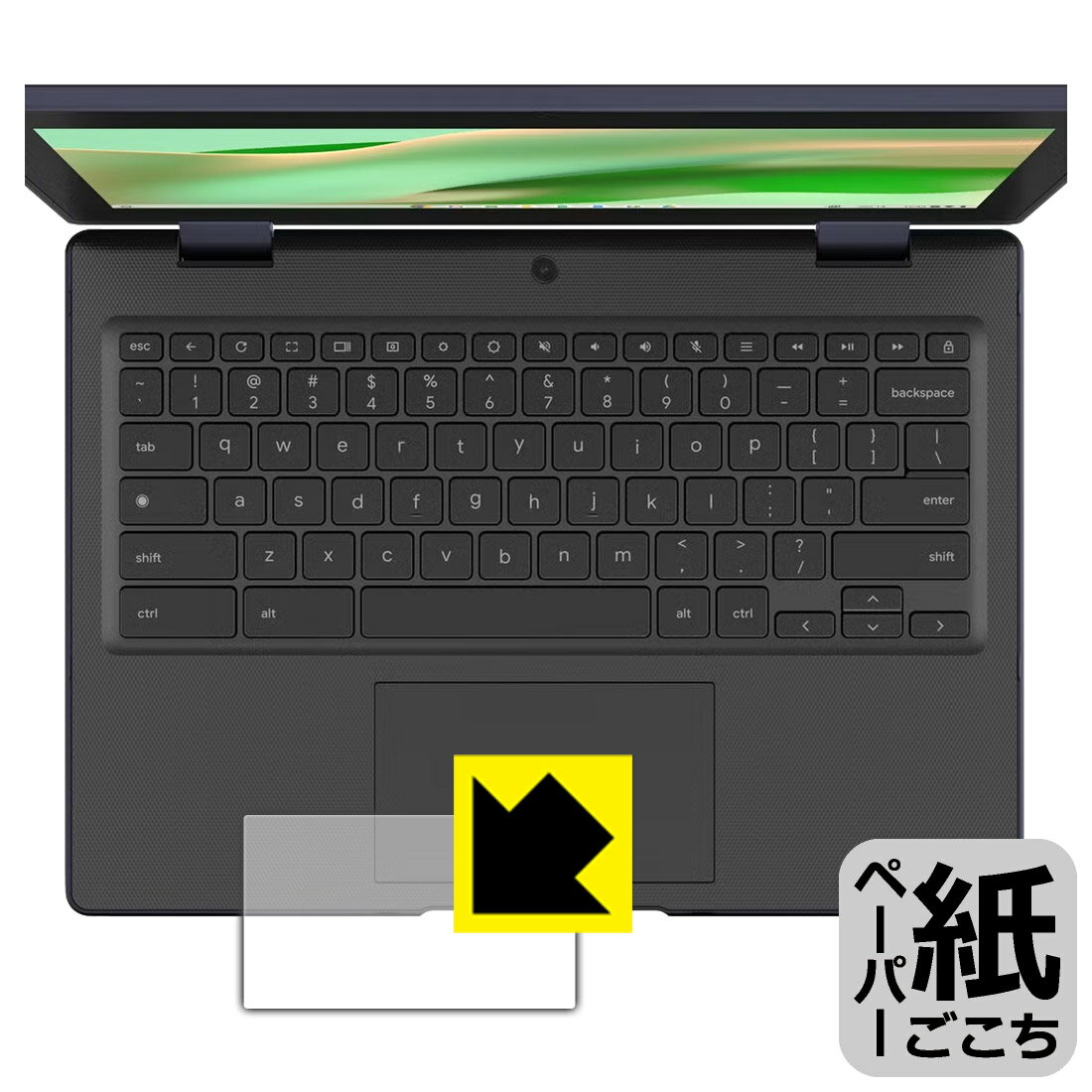樂天商城 - ペーパーライク保護フィルム ASUS Chromebook CZ11 Flip (CZ1104F) タッチパッド用 日本製 自社製造直販