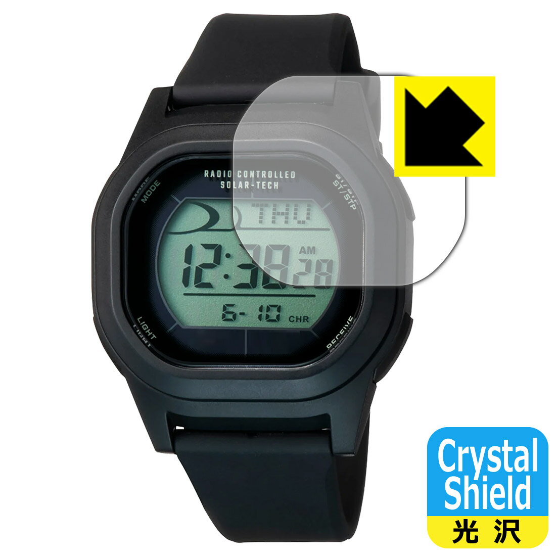 PDA��˼ CITIZEN Q&Q SmileSolar Champion �����顼�ƥå� (D00A) �б� Crystal Shield �ݸ� �ե���� ��...