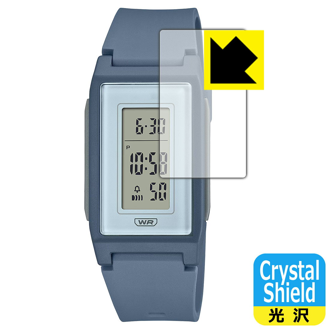 Crystal Shield【 光沢 】保護フィルム CASIO LF-10WH シリーズ 日本製 自社製造直販