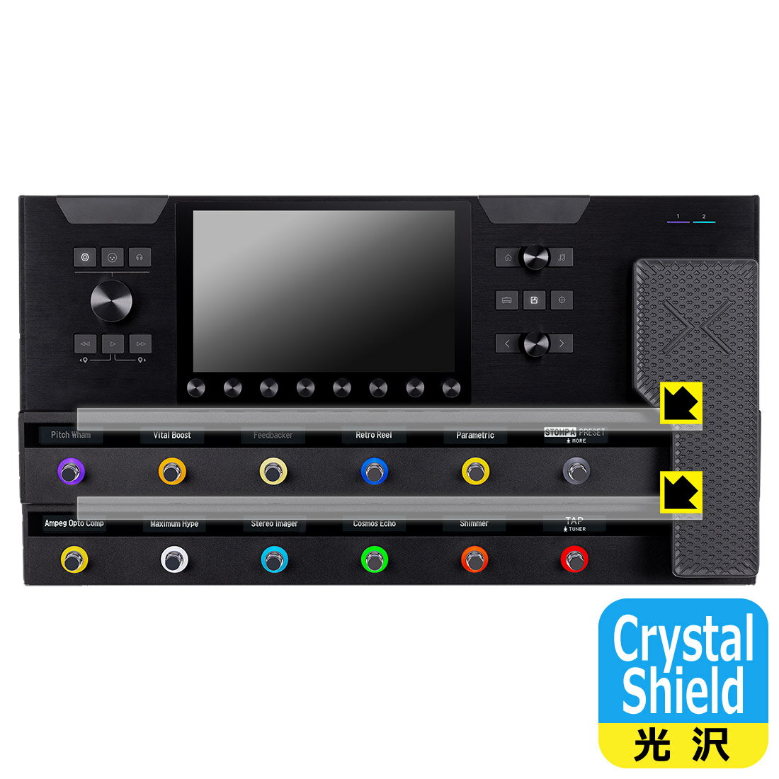 Crystal Shield�� ���� ���ݸ�ե���� Line 6 Helix Stadium XL Floor (������֥륹�ȥ�å���) ������ ������¤ľ...