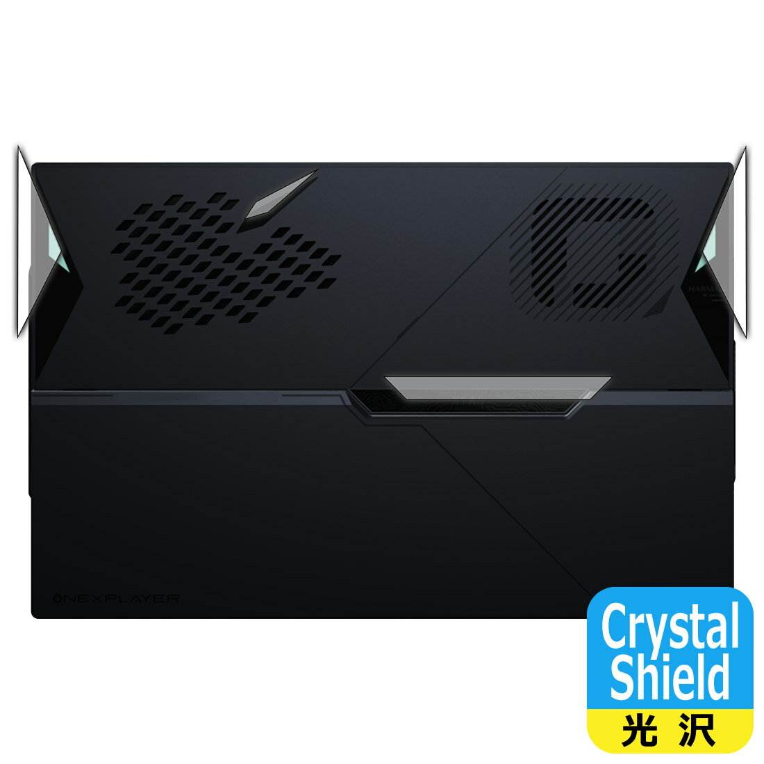 Crystal Shield保護フィルム One-Netbook ONEXPLAYER X1 Air (背面ロゴ部用) 日本製 自社製造直販