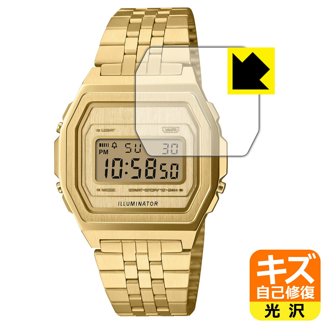 キズ自己修復保護フィルム CASIO CLASSIC A1000 シリーズ 日本製 自社製造直販