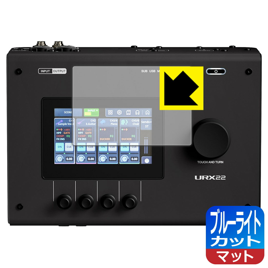 �֥롼�饤�ȥ��åȡ� ȿ���㸺 ���ݸ�ե���� YAMAHA URX22 / URX44 / URX44V ������ ������¤ľ��