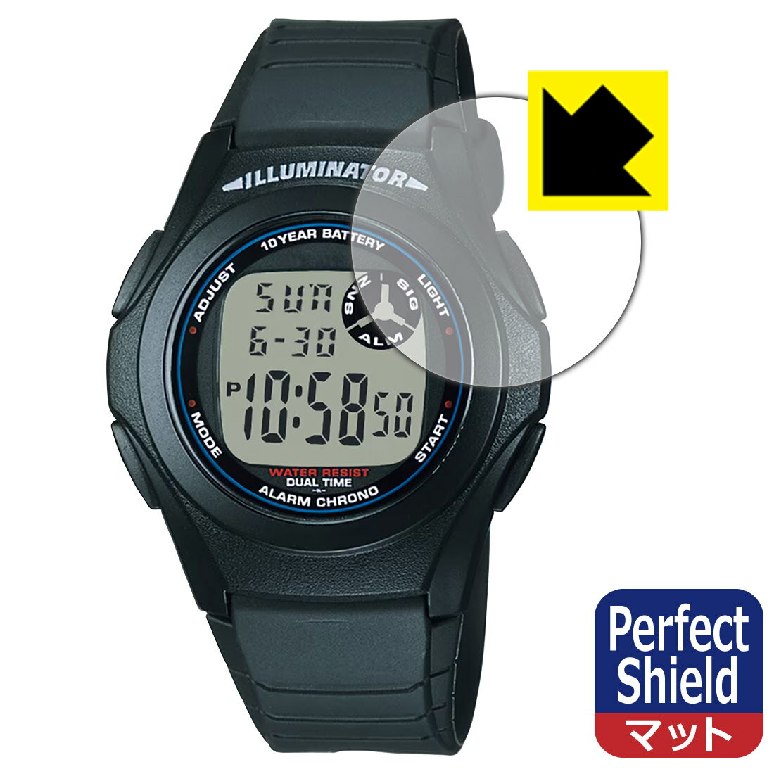 Perfect Shield�� ȿ���㸺 ���ݸ�ե���� CASIO Collection F-200W ���꡼�� ������ ������¤ľ��