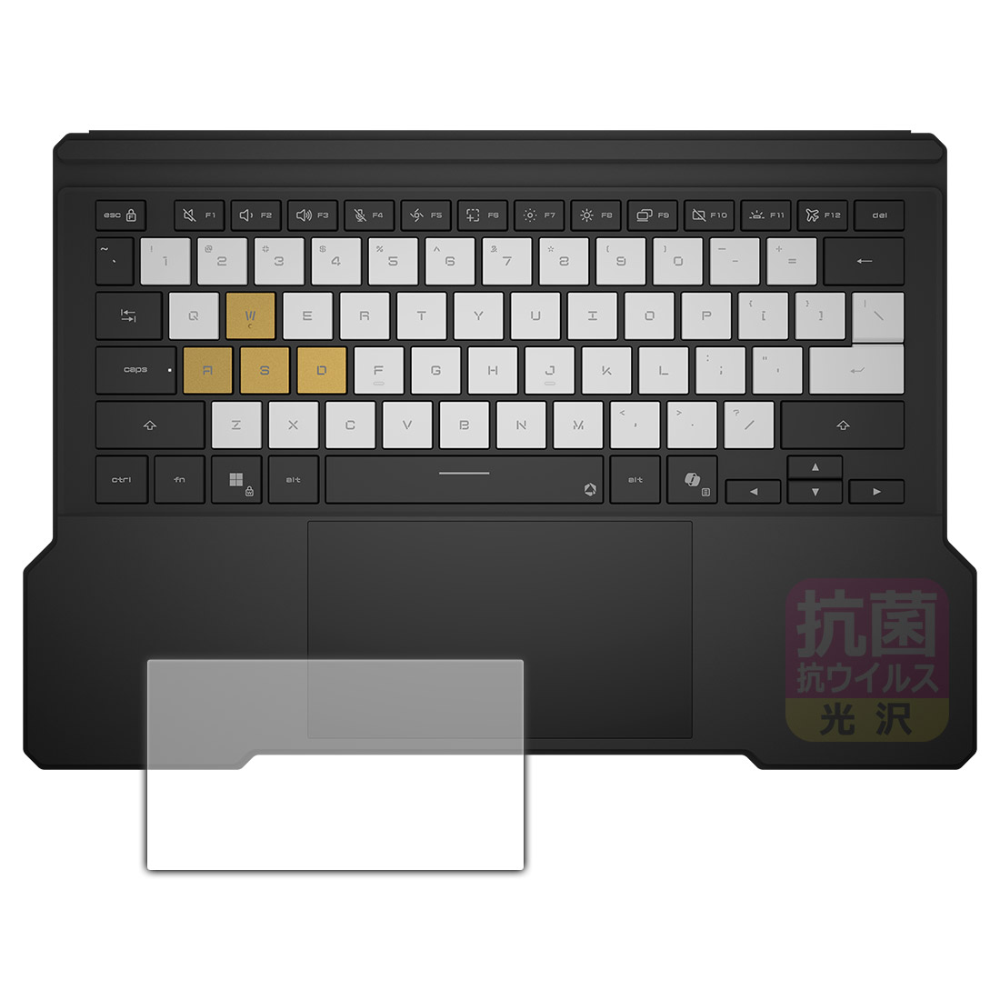 Rakuten - 抗菌 抗ウイルス【 光沢 】保護フィルム ASUS ROG Flow Z13-KJP GZ302EAC (タッチパッド用) 日本製 自社製造直販