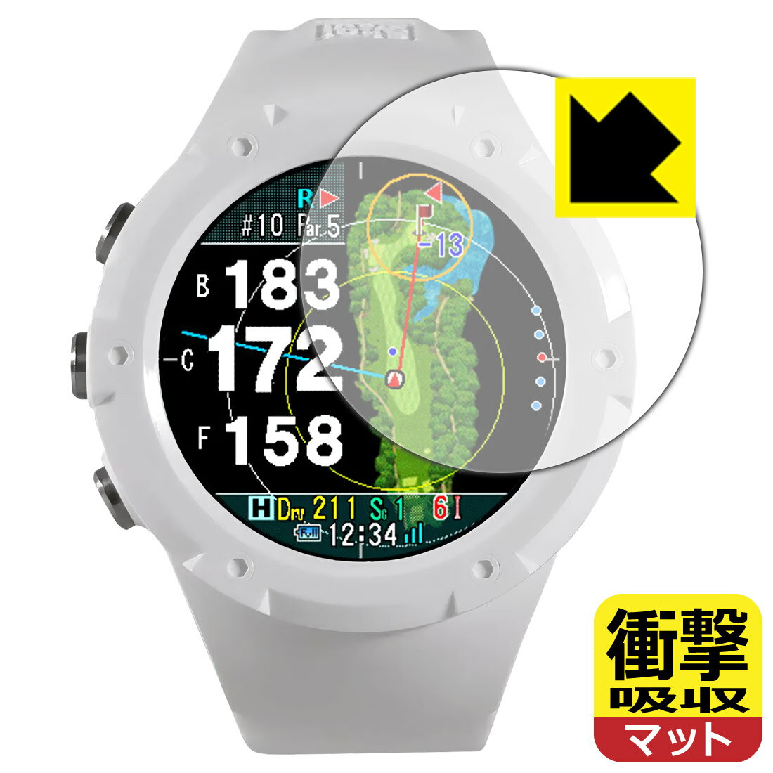 衝撃吸収【 反射低減 】保護フィルム Shot Navi Evolve GII 日本製 自社製造直販