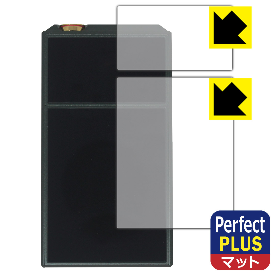 対応機種●対応機種 : LUXURY&PRECISION E7 4497 PREMIUM / STANDARD 専用の商品です。●製品内容 : 背面用フィルム1セット・クリーニングワイプ1個●「Perfect Shield Plus」は画面の反射を強く抑え、指のすべりもなめらかな指紋や皮脂汚れがつきにくい『アンチグレアタイプ(非光沢)の保護フィルム』●安心の国産素材を使用。日本国内の自社工場で製造し出荷しています。 ★貼り付け失敗交換サービス対象商品★ 国内自社工場製造・発送だからできる 安心の製品保証とサポート ■製品保証 お届けした製品が誤っていたり、不具合があった場合などには、お届けから1ヶ月以内にメールにてお問い合わせください。交換等対応させていただきます。[キャンセル・返品（返金・交換）について] ■■貼り付け失敗時の交換サービス■■貼り付けに失敗しても1回だけ無償交換ができます。(失敗したフィルムをお送りいただき、新品に無償交換します。往復の送料のみお客様にご負担をお願いいたします。詳しくは製品に同封の紙をご確認ください) ■■保護フィルム貼り付け代行サービス■■保護フィルムの貼り付け作業に自信がない方には、PDA工房で貼り付け作業を代行いたします。(PDA工房の保護フィルムのみが対象です。詳しくは製品に同封の紙をご確認ください) Perfect Shield Plus【反射低減】保護フィルム 素材説明 ■画面の映り込みを強く抑える反射防止タイプ！表面に微細な凹凸を作ることにより、外光を乱反射させギラツキを抑える「アンチグレア加工」がされております。屋外での太陽光の映り込み、屋内でも蛍光灯などの映り込みが気になるシーンが多い方におすすめです。また、指紋がついた場合でも目立ちにくいという特長があります。【Perfect Shield Plus】は、従来の製品【Perfect Shield】よりも反射低減(アンチグレア)効果が強いフィルムです。映り込み防止を一番に優先する方におすすめです。(反射低減効果が強いため、表示画面との相性により色のにじみ・モアレ等が発生する場合があります)■防指紋のハードコート！さらさらな指ざわり！指滑りはさらさらな使用感でストレスのない操作・入力が可能です。ハードコート加工がされており、キズや擦れに強くなっています。簡単にキズがつかず長くご利用いただけます。反射防止のアンチグレア加工で指紋が目立ちにくい上、表面は防汚コーティングがされており、皮脂や汚れがつきにくく、また、落ちやすくなっています。(【Perfect Shield】よりも指紋は目立ちません)■気泡の入りにくい特殊な自己吸着タイプ接着面は気泡の入りにくい特殊な自己吸着タイプです。素材に柔軟性があり、貼り付け作業も簡単にできます。また、はがすときにガラス製フィルムのように割れてしまうことはありません。貼り直しが何度でもできるので、正しい位置へ貼り付けられるまでやり直すことができます。■安心の日本製最高級グレードの国産素材を日本国内の弊社工場で加工している完全な Made in Japan です。安心の品質をお届けします。 【ポスト投函送料無料】商品は【ポスト投函発送 (追跡可能メール便)】で発送します。お急ぎ、配達日時を指定されたい方は以下のクーポンを同時購入ください。【お急ぎ便クーポン】　プラス110円(税込)で速達扱いでの発送。お届けはポストへの投函となります。【配達日時指定クーポン】　プラス550円(税込)で配達日時を指定し、宅配便で発送させていただきます。【お急ぎ便クーポン】はこちらをクリック【配達日時指定クーポン】はこちらをクリック