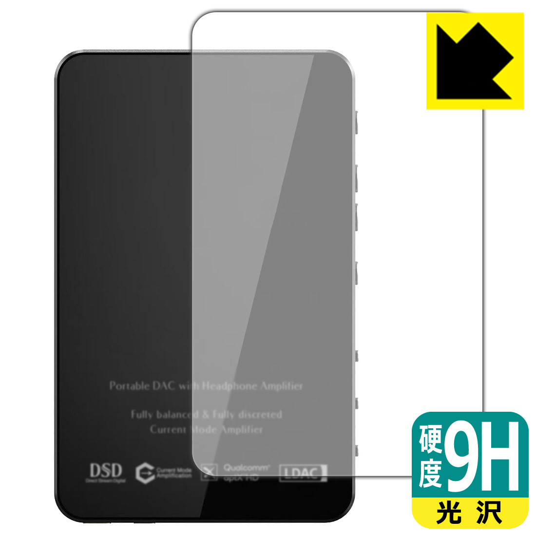 対応機種●対応機種 : Questyle SIGMA 専用の商品です。●製品内容 : 背面用フィルム1枚・クリーニングワイプ1個●柔軟性があり、ガラスフィルムのように衝撃を受けても割れない！スリキズ防止にもなる『9H高硬度(光沢)の保護フィルム』●安心の国産素材を使用。日本国内の自社工場で製造し出荷しています。 ★貼り付け失敗交換サービス対象商品★ 国内自社工場製造・発送だからできる 安心の製品保証とサポート ■製品保証 お届けした製品が誤っていたり、不具合があった場合などには、お届けから1ヶ月以内にメールにてお問い合わせください。交換等対応させていただきます。[キャンセル・返品（返金・交換）について] ■■貼り付け失敗時の交換サービス■■貼り付けに失敗しても1回だけ無償交換ができます。(失敗したフィルムをお送りいただき、新品に無償交換します。往復の送料のみお客様にご負担をお願いいたします。詳しくは製品に同封の紙をご確認ください) ■■保護フィルム貼り付け代行サービス■■保護フィルムの貼り付け作業に自信がない方には、PDA工房で貼り付け作業を代行いたします。(PDA工房の保護フィルムのみが対象です。詳しくは製品に同封の紙をご確認ください) 9H高硬度【光沢】保護フィルム 素材説明 ■表面硬度 9Hなのにしなやかなフィルム表面硬度はガラスフィルムと同等の9Hですが、しなやかな柔軟性がある「超ハードコートPETフィルム」なので衝撃を受けても割れません。厚みも一般的なガラスフィルムより薄い約0.2mmでタッチ操作の感度も良好です。(※1)※フィルムの性能（表面硬度 9H）は世界的な規模の検査/認証機関で試験されております。■高級感あふれる光沢と画質を損なわない透明度！貼っていることを意識させないほどの高い透明度に、高級感あふれる光沢・クリアな仕上げとなります。動画視聴や画像編集など、機器本来の発色を重視したい方におすすめです。■フッ素加工で汚れがつきにくく、指滑りもなめらか！表面はフッ素コーティングがされており、皮脂や汚れがつきにくく、また、落ちやすくなっています。指滑りもなめらかで、快適な使用感です。■気泡の入りにくい特殊な自己吸着タイプ接着面は気泡の入りにくい特殊な自己吸着タイプです。素材に柔軟性があり、貼り付け作業も簡単にできます。また、はがすときにガラス製フィルムのように割れてしまうことはありません。貼り直しが何度でもできるので、正しい位置へ貼り付けられるまでやり直すことができます。■安心の日本製最高級グレードの国産素材を日本国内の弊社工場で加工している完全な Made in Japan です。安心の品質をお届けします。※1「表面硬度 9H」の表示は素材として使用しているフィルムの性能です。機器に貼り付けた状態の測定結果ではありません。 【ポスト投函送料無料】商品は【ポスト投函発送 (追跡可能メール便)】で発送します。お急ぎ、配達日時を指定されたい方は以下のクーポンを同時購入ください。【お急ぎ便クーポン】　プラス110円(税込)で速達扱いでの発送。お届けはポストへの投函となります。【配達日時指定クーポン】　プラス550円(税込)で配達日時を指定し、宅配便で発送させていただきます。【お急ぎ便クーポン】はこちらをクリック【配達日時指定クーポン】はこちらをクリック