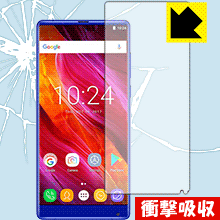 樂天商城 - 衝撃吸収【 光沢 】保護フィルム OUKITEL MIX 2 (前面のみ) 日本製 自社製造直販