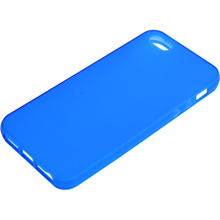 【ポスト投函送料無料】TPUケース iPhone 5s/5/SE(スムース)ブルー 【スマホケース】 【RCP】【smtb-kd】