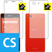 Crystal Shield エクスペリア Xperia Z3 Compact SO-02G (両面セット) 日本製 自社製造直販