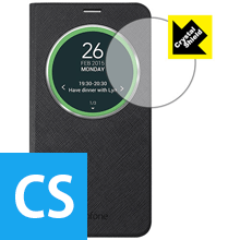 Crystal Shield ZenFone 2 View Flip Cover Deluxe用 日本製 自社製造直販