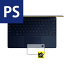 Perfect Shield ASUS ZenBook 3 UX390UA (タッチパッド用) 3枚セット 日本製 自社製造直販