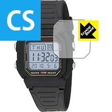 Crystal Shield CASIO W-800H (3枚セット) 日本製 自社製造直販