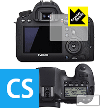 ※対応機種 : Canon EOS 6D※セット内容 : メイン画面用3枚・サブ画面用3枚※写真はイメージです。※この商品は3枚入りです。「Crystal Shield」は高い透明度と光沢感で、保護フィルムを貼っていないかのようなクリア感のある『光沢タイプの液晶保護フィルム』です。大切な機器の画面をキズや汚れからしっかりと保護する充分な強度を持ちながらも、厚さが薄めの素材を使用しています。表面は保護フィルムを貼っていることを意識させない、透明度が高く光沢感・クリア感のある仕上げです。機器本来の発色を重視し、画像や映像を忠実に再現します。粘着面はシリコン素材を使用した自己吸着タイプのため、気泡が入りにくく貼りやすくなっています。何度でも貼り直しができ、はがしても跡が残りません。保護性・耐久性も非常に高く、大切な機器の画面をキズや汚れからしっかり保護します。(貼り付けの際に、気泡やゴミなどが入りこんだ場合は、セロテープなどで保護フィルムの粘着面のゴミを取り除いて貼り直してください。シリコン素材なので粘着面にセロテープが貼りつくことはありません)機種毎の専用設計ですので、汎用の製品のように自分でサイズを調整してカットする手間はありません。【ポスト投函送料無料】商品は【ポスト投函発送 (追跡可能メール便)】で発送します。お急ぎ、配達日時を指定されたい方は以下のクーポンを同時購入ください。【お急ぎ便クーポン】　プラス110円(税込)で速達扱いでの発送。お届けはポストへの投函となります。【配達日時指定クーポン】　プラス550円(税込)で配達日時を指定し、宅配便で発送させていただきます。【お急ぎ便クーポン】はこちらをクリック【配達日時指定クーポン】はこちらをクリック高い透明度とクリア感の光沢タイプ液晶保護フィルム！