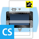 Crystal Shield Magical Mepad(マジカル・ミー・パッド)用 液晶保護フィルム (画面用/ふち用 2枚組) 日本製 自社製造直販(3)