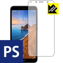 ●対応機種 : Xiaomi Redmi 7A●製品内容 : 前面用1枚●「Perfect Shield」は画面の反射を抑え、指のすべりもなめらかな指紋や皮脂汚れがつきにくい『アンチグレアタイプ(非光沢)の保護フィルム』●安心の国産素材を使用。日本国内の自社工場で製造し出荷しています。【ポスト投函送料無料】商品は【ポスト投函発送 (追跡可能メール便)】で発送します。お急ぎ、配達日時を指定されたい方は以下のクーポンを同時購入ください。【お急ぎ便クーポン】　プラス110円(税込)で速達扱いでの発送。お届けはポストへの投函となります。【配達日時指定クーポン】　プラス550円(税込)で配達日時を指定し、宅配便で発送させていただきます。【お急ぎ便クーポン】はこちらをクリック【配達日時指定クーポン】はこちらをクリック 　 表面に微細な凹凸を作ることにより、外光を乱反射させギラツキを抑える「アンチグレア加工」がされております。 屋外での太陽光の映り込み、屋内でも蛍光灯などの映り込みが気になるシーンが多い方におすすめです。 また、指紋がついた場合でも目立ちにくいという特長があります。 指滑りはさらさらな使用感でストレスのない操作・入力が可能です。 ハードコート加工がされており、キズや擦れに強くなっています。簡単にキズがつかず長くご利用いただけます。 反射防止のアンチグレア加工で指紋が目立ちにくい上、表面は防汚コーティングがされており、皮脂や汚れがつきにくく、また、落ちやすくなっています。 接着面は気泡の入りにくい特殊な自己吸着タイプです。素材に柔軟性があり、貼り付け作業も簡単にできます。また、はがすときにガラス製フィルムのように割れてしまうことはありません。 貼り直しが何度でもできるので、正しい位置へ貼り付けられるまでやり直すことができます。 最高級グレードの国産素材を日本国内の弊社工場で加工している完全な Made in Japan です。安心の品質をお届けします。 使用上の注意 ●本製品は機器の画面をキズなどから保護するフィルムです。他の目的にはご使用にならないでください。 ●本製品は液晶保護および機器本体を完全に保護することを保証するものではありません。機器の破損、損傷、故障、その他損害につきましては一切の責任を負いかねます。 ●製品の性質上、画面操作の反応が変化したり、表示等が変化して見える場合がございます。 ●貼り付け作業時の失敗(位置ズレ、汚れ、ゆがみ、折れ、気泡など)および取り外し作業時の破損、損傷などについては、一切の責任を負いかねます。 ●水に濡れた状態でのご使用は吸着力の低下などにより、保護フィルムがはがれてしまう場合がございます。防水対応の機器でご使用の場合はご注意ください。 ●アルコール類やその他薬剤を本製品に付着させないでください。表面のコーティングや吸着面が変質するおそれがあります。 ●品質向上のため、仕様などを予告なく変更する場合がございますので、予めご了承ください。