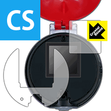 Crystal Shield ポケットモンスター ガチッとゲットだぜ!モンスターボール用 液晶保護フィルム (画面用/ふち用 2枚組) 日本製 自社製造直販