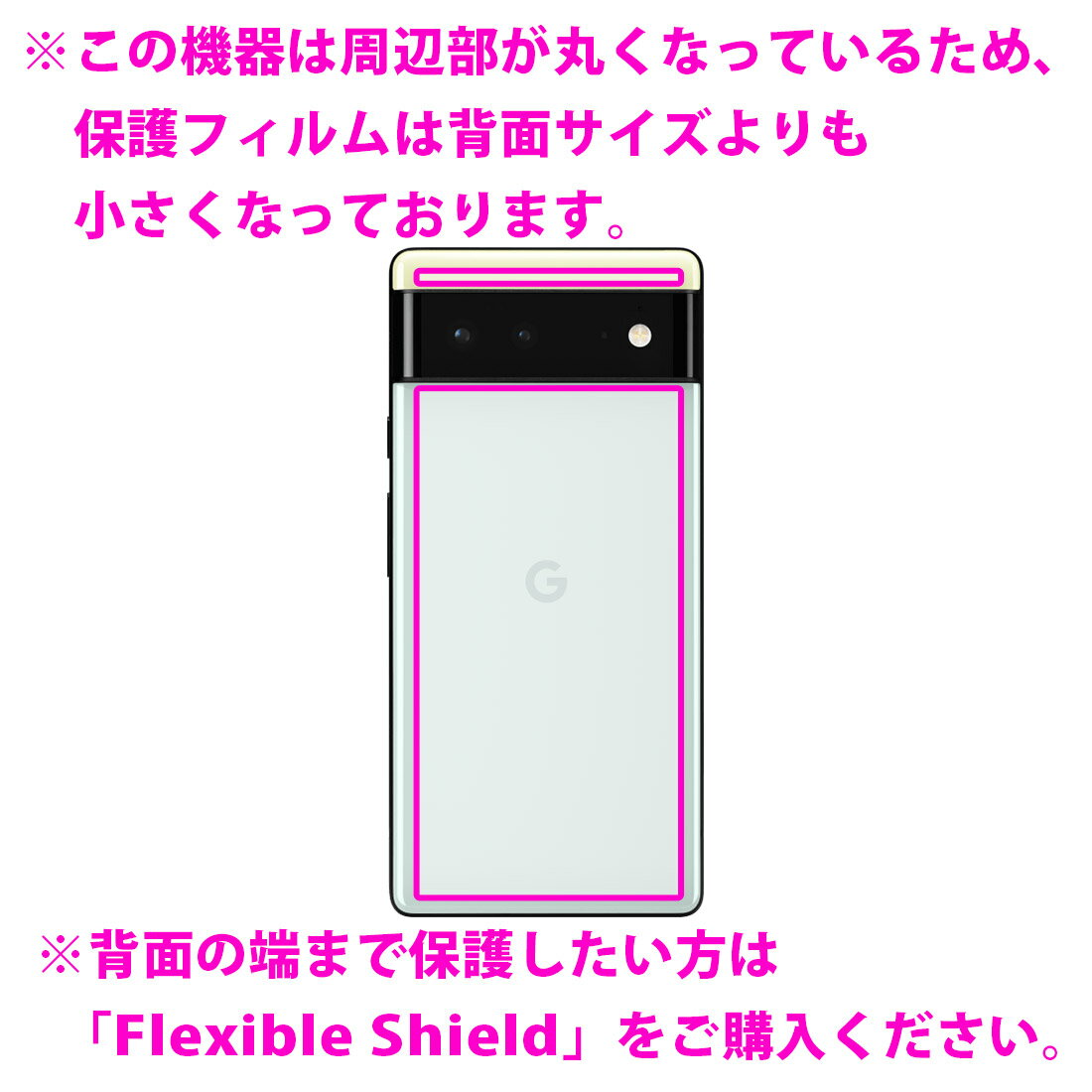 Crystal Shield Google Pixel 6 (������ 2����) ������ ������¤ľ��