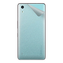 スキンシール Qua phone QZ KYV44 【 透明・すりガラス調 】