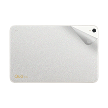 スキンシール Qua tab QZ10 KYT33 【透明・すりガラス調】