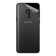 スキンシール Galaxy S9 【 透明・すりガラス調 】