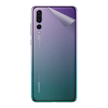 スキンシール HUAWEI P20 Pro 【 透明・すりガラス調 】