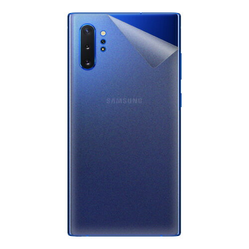 スキンシール Galaxy Note10+ 【透明・すりガラス調】