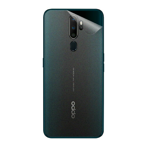 スキンシール OPPO A5 2020 【 透明・すりガラス調 】