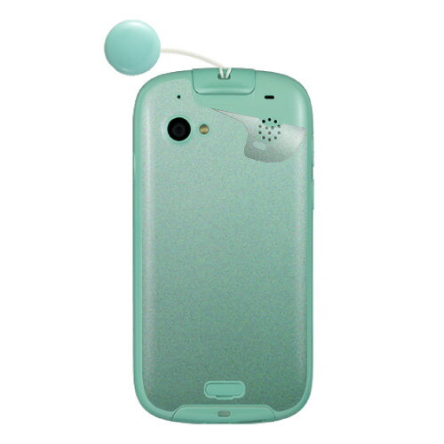 スキンシール キッズフォン2 【 透明・すりガラス調 】