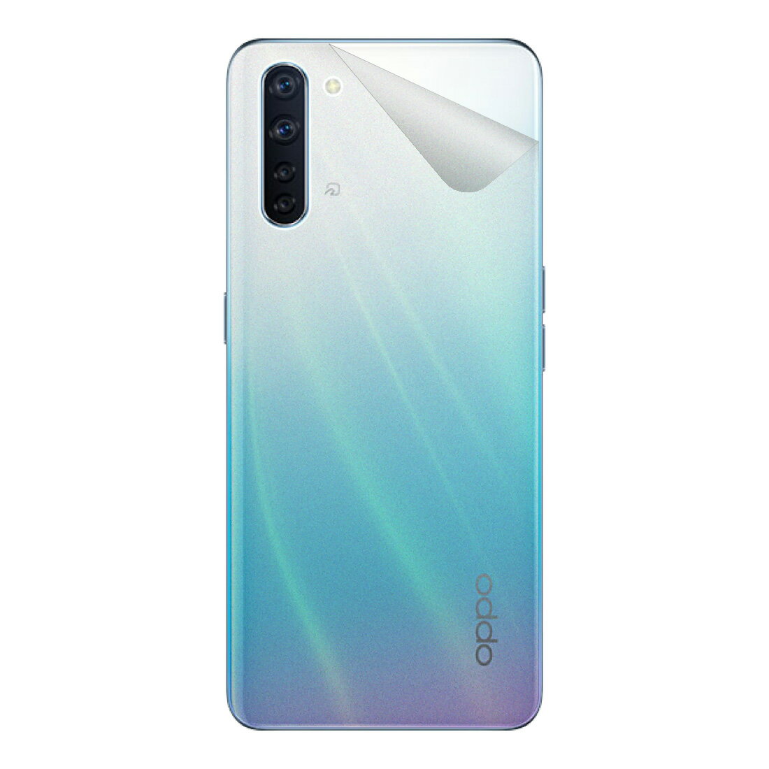 スキンシール OPPO Reno3 A 【 透明・すりガラス調 】 日本製 自社製造直販