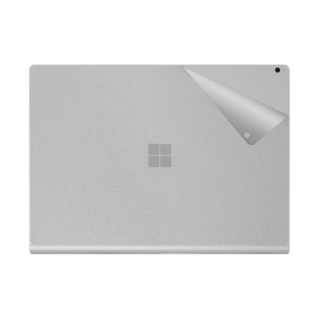 スキンシール サーフェス Surface Book 3 (15インチ) 天面用 【透明・すりガラス調】 日本製 自社製造..