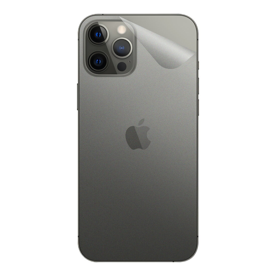 スキンシール iPhone 12 Pro Max 【透明・すりガラス調】 日本製 自社製造直販