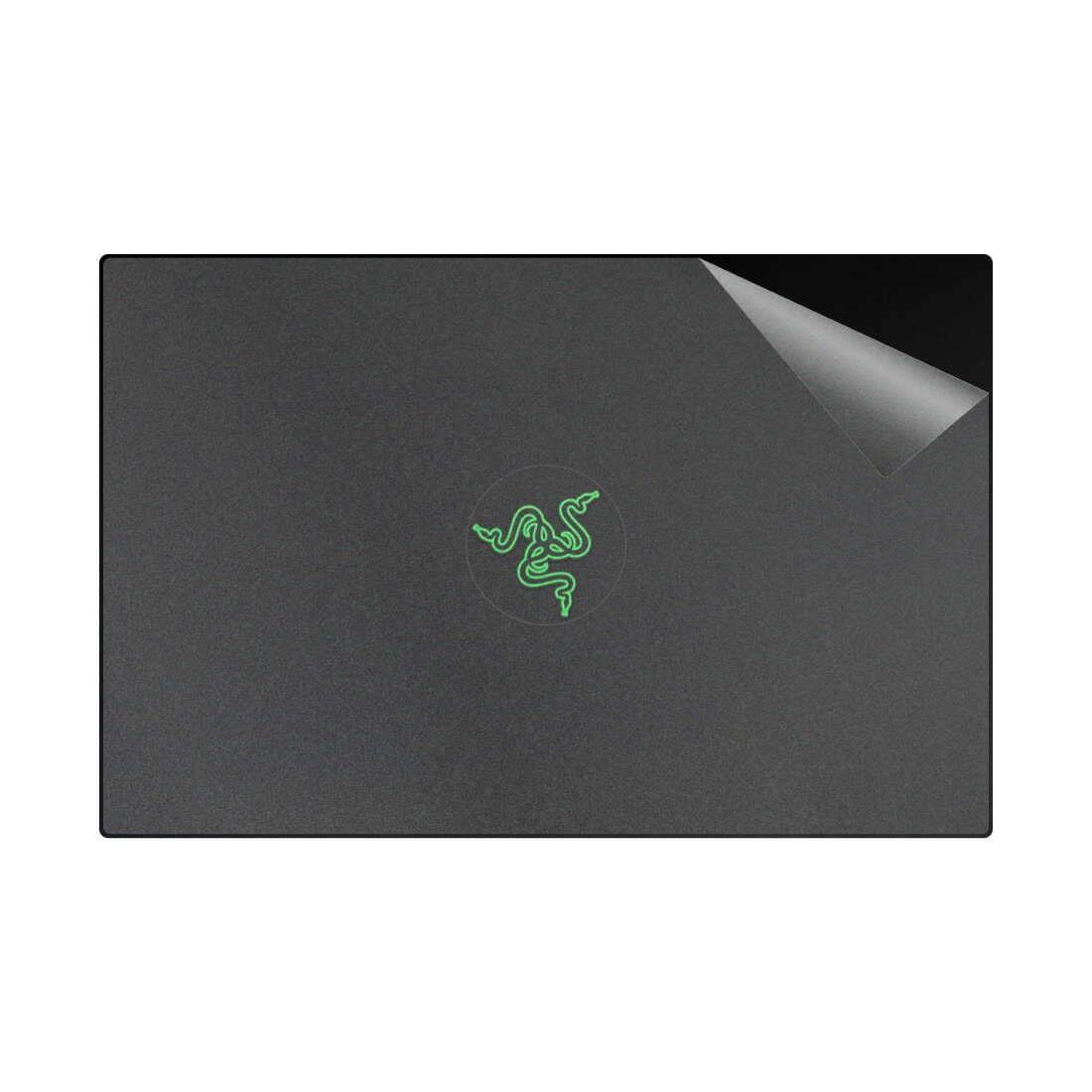 スキンシール Razer Blade 15 (2020) Advanced Model 【透明 すりガラス調】 日本製 自社製造直販