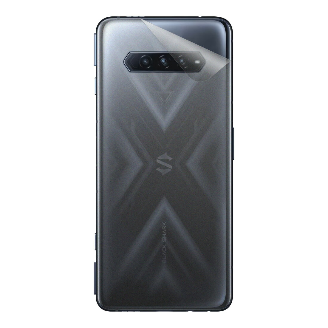 スキンシール Black Shark 4 / Black Shark 4 Pro 【 透明・すりガラ ...
