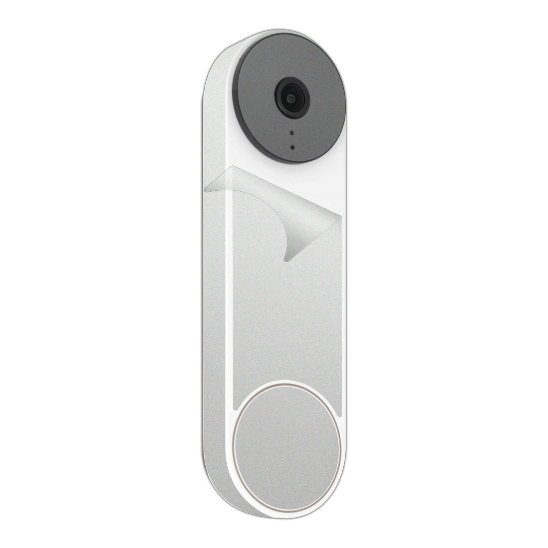 スキンシール Google Nest Doorbell (Battery Type) 【透明・すりガラス調】 日本製 自社製造直販