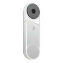 スキンシール Google Nest Doorbell (Battery Type) 【 透明・すりガラス調 】 日本製 自社製造直販