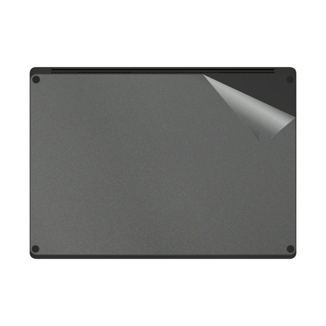 スキンシール Surface Laptop 6 (15インチ)(2024年4月発売モデル) 底面用 【透明・すりガラス調】 日本..