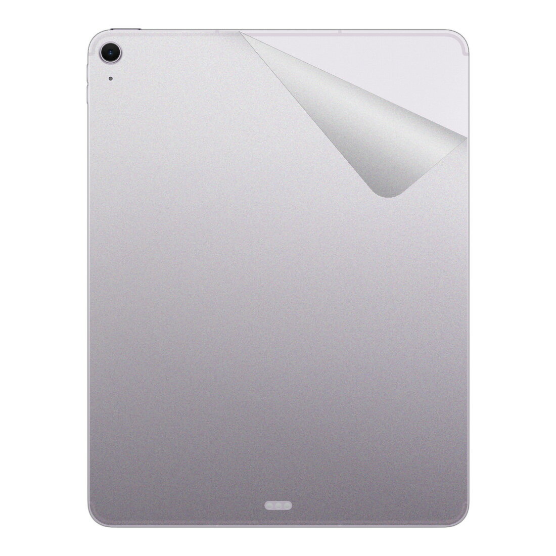 スキンシール iPad Air (13インチ)(M2・2024年発売モデル) 【透明・すりガラス調】 日本製 自社製造直販