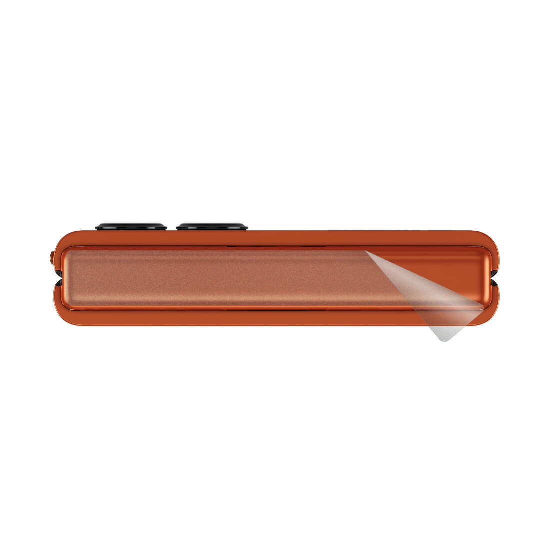 スキンシール Motorola razr 50 / razr 50s / razr 50d (ヒンジ部用) 【 透明・すりガラス調 】 日本製..